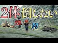 【MHRise】1体のラージャンを倒したら終了のイベクエで2体両方討伐したい【モンハンライズ実況】