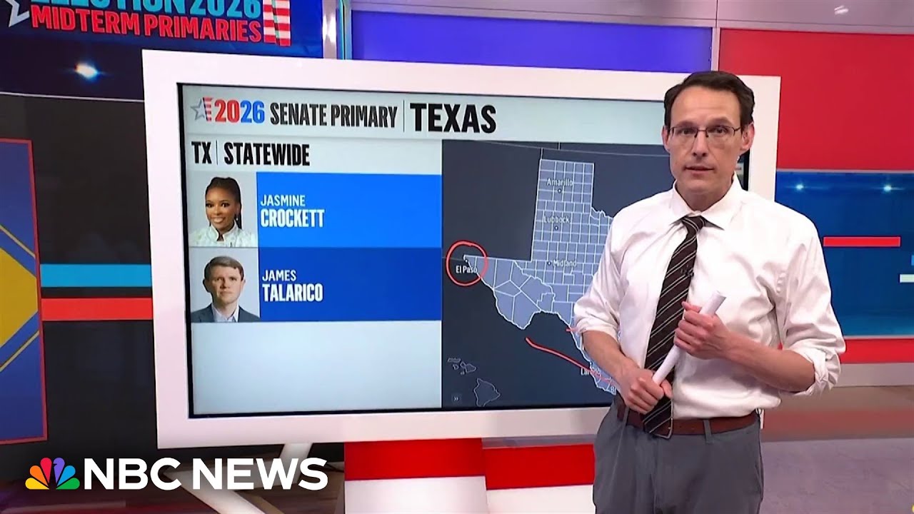 Kornacki breaks down the high-stakes Texas primary races
