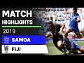 Samoa v Fiji Match Highlights | Test, 2019 | Internationals