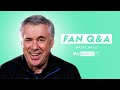 Messi or Ronaldo? | Fan Q&A with Carlo Ancelotti
