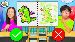 guess the drawing challenge back to school edition