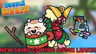 ALL NEW SKIN LEAKS FOR HOLIDAY 2022 IN DOODLE WORLD | Doodle World