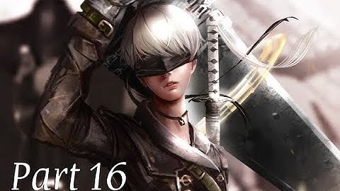 Nier Automata Gameplay Part 16 (PS4 Pro) - 9S practice hacking skill