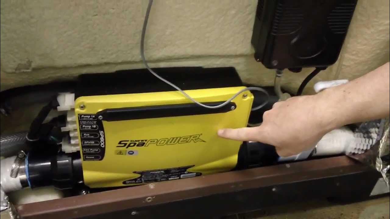 How To Guide: Endless Spa SP800 Davey Controller and Componets - YouTube
