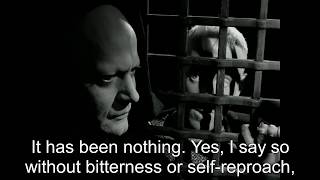 The seventh seal: confession to death scene