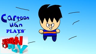 Cartoon Man Plays: Learn To Fly
