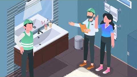 2d isometric Explainer Video Animation - Room Concept