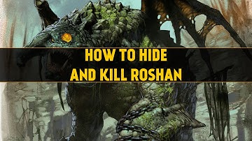 DotA 2 - How to Hide and Kill Roshan [New Bug]
