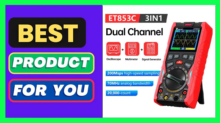 ET853C 2CH Oscilloscope Multimeter Signal Generator