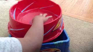 How To Stack 2 Beyblades!