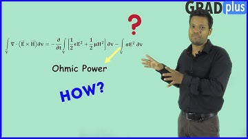 Ohmic Power in the expression of Poynting Theorem, explained in a simple manner.