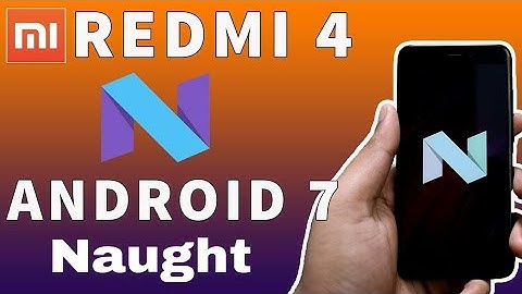 [Hindi]Redmi 4 Official Android 7.1.2 Nougat Update [MIUI] : How to Install