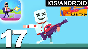 Hitmasters - Marshmello Sniper - Level 31 to 50 - Walkthrough Video Part 17 (iOS Android)