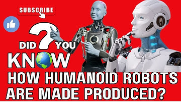 Hoe humanoïde robots worden gemaakt en geproduceerd in robotfabrieken #Humanoid #humanoidrobot
