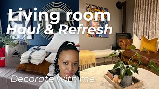 Living room refresh|| @home & Leroy Merlin haul|| decorate with me|| #roadto10k