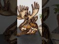 Moose Head Layered SVG | 8 Layered Laser Cut File | Wildlife Multilayer CNC Wood Wall Art#laserfile