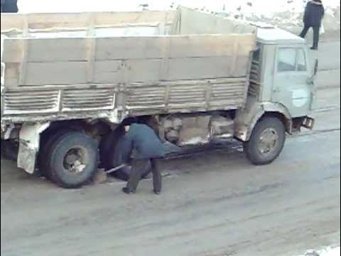 видео про камазы с прицепом настоящие
