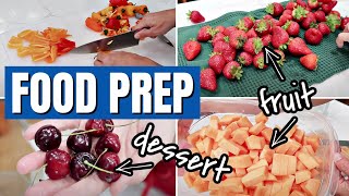 FREEZER HACK AND FAMILY MEAL PREP | INGREDIENT PREP AND COOK WITH ME