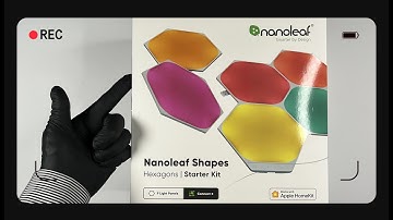 Unboxing | Nanoleaf Shapes Hexagon Starter Kit - 9 Smarten LED Panels RGBW | ASMR