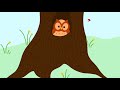 Relaxing nature animation for kids (Spring 🌱 calming music) - Curiosibee