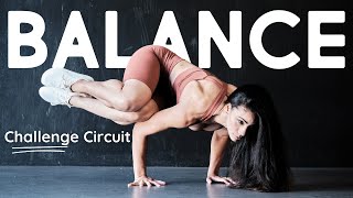 BALANCE CHALLENGE CIRCUIT - All Levels | Train Like A Gymnast