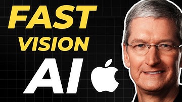 De nieuwste OPEN SOURCE AI van Apple is FAST Vision!