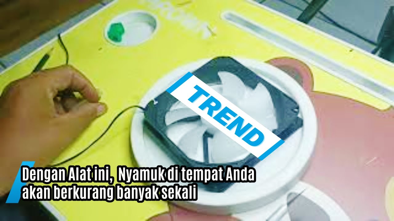 Membuat Perangkap nyamuk sederhana