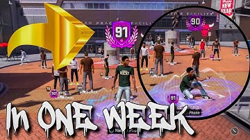 REP UP FAST NBA 2K18! 91 OVERALL IN A WEEK!  100 XP METHOD! HOW TO REP UP FAST NBA 2K18! 99 OVR FAST