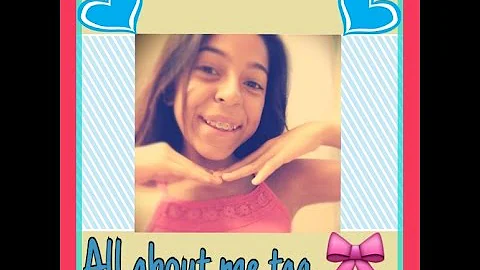 All about me tag ||Rebecca Zuniga
