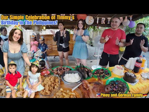 Our Simple Celebration of Timmy’s Birthday in the Philippines|Pinoy and German Family