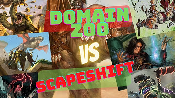 Siege Domain zoo vs Scapeshift | MTGO MODERN GAME PLAY