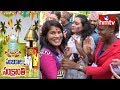 Foreign students celebrate Sankranthri