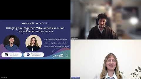[Webinar] Prefixbox AI X Vevol Media - Why Unified Execution Drives E-commerce Success