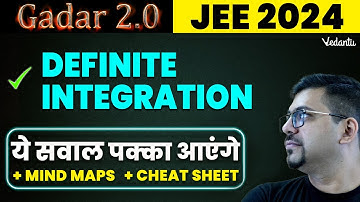 Definite Integration Class 12 JEE PYQs | JEE 2024 Maths (New Syllabus) | Harsh Sir @VedantuMath