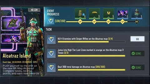 Call of Duty : Mobile How to Kill 4 Enemies with Sniper Rifles on the Alcatraz Map Easy!!