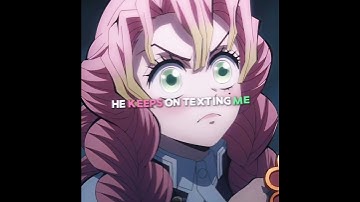 This trend is all over my fyp😭 | Obanai and Mitsuri | Stephanie #obanai #mitsuri #anime #demonslayer