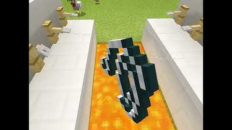 HOW TO MAKE A LAVA BRIDGE IN MINECRAFT