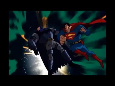 Superman vs Batman -Batman el Valiente- - YouTube