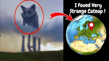 😱😶‍🌫️ I Found Very Strange Catnap In Real Life On Google Maps & Google Earth। It