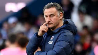 Crise au PSG : l'entraîneur Christophe Galtier 