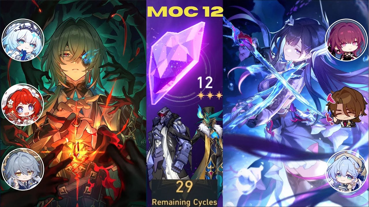 Anaxa E0S0 & Hysilens E0S0 | Memory of Chaos Floor 12 (MOC 12) | Honkai Star Rail 3.5