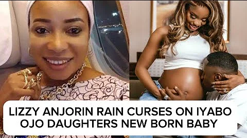SO SAD 😭 LIZZY ANJORIN RAIN CūRSES ON IYABO OJO DAUGHTER NEW BORN BABY