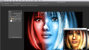 Photoshop 2023 : DUAL Lighting Effect Quick Method