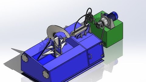 Solidworks Thiết kế lắp Ráp khuôn ép cánh vít tải đối xứng, cánh bầu