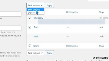 How to Delete Categories in WordPress   Carbon Hosting