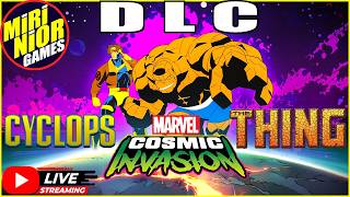 MARVEL COSMIC INVASION DLC#1 🔴Live —  TESTANDO "CICLOPE" E "COISA"  #Marvel #RetroGaming #Live