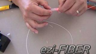 DINTEK ezi-FIBER Mechanical Splice Termination Ezifiber Splice Speed Test