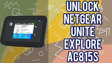 How to unlock Netgear Unite Explore AC815S  by imei code - Mobile HotSpot - bigunlock.com