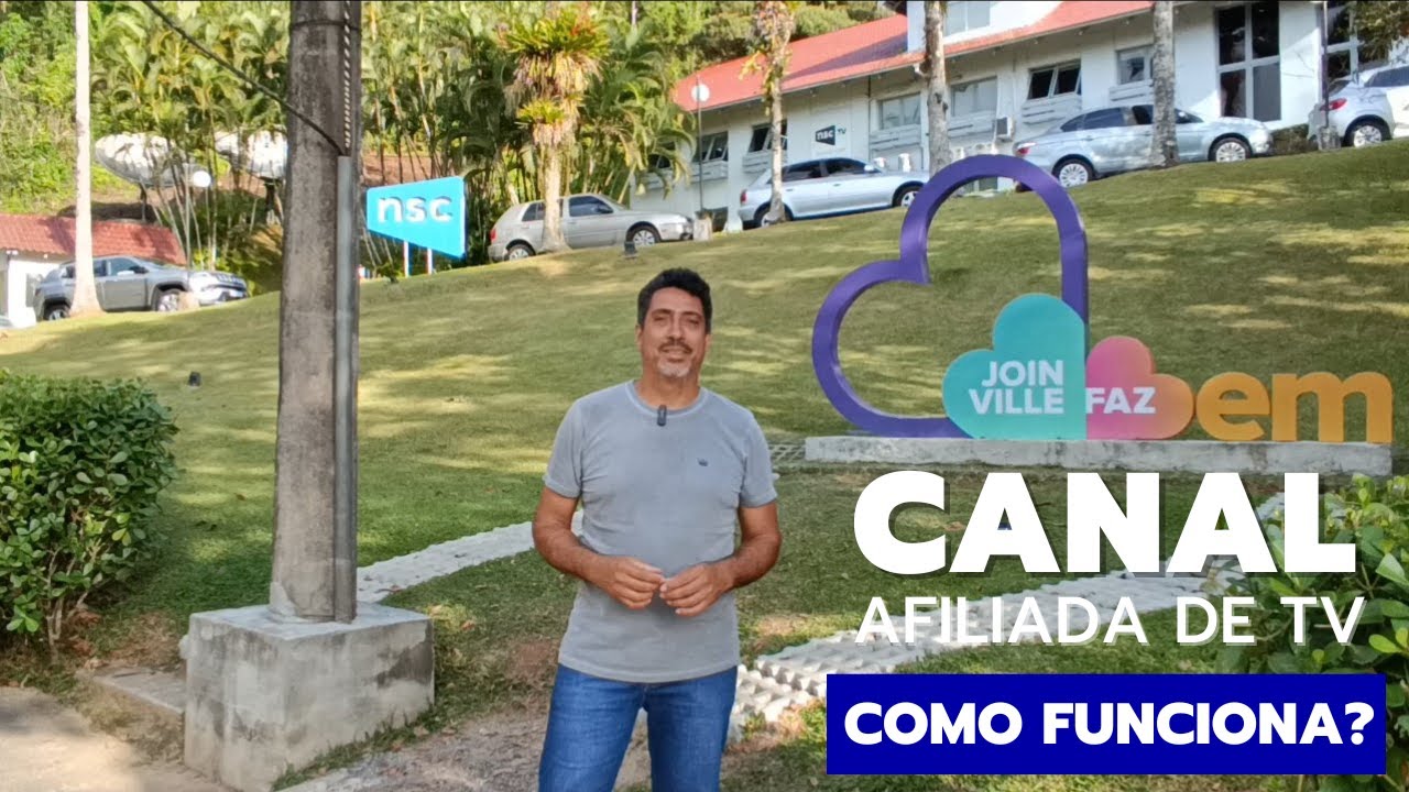 Passei na NSCTV Como Funciona Uma Afiliada de TV