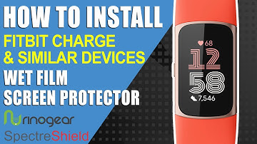 How To: Perfect Wet Install Fitbit Charge Screen Protector